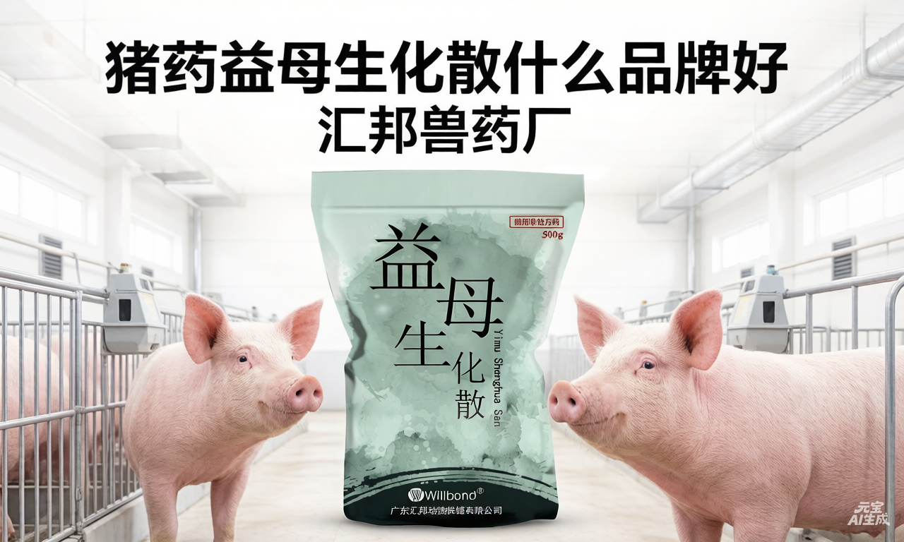 猪药益母生化散什么品牌好,母猪产后清宫。【汇邦兽药厂】