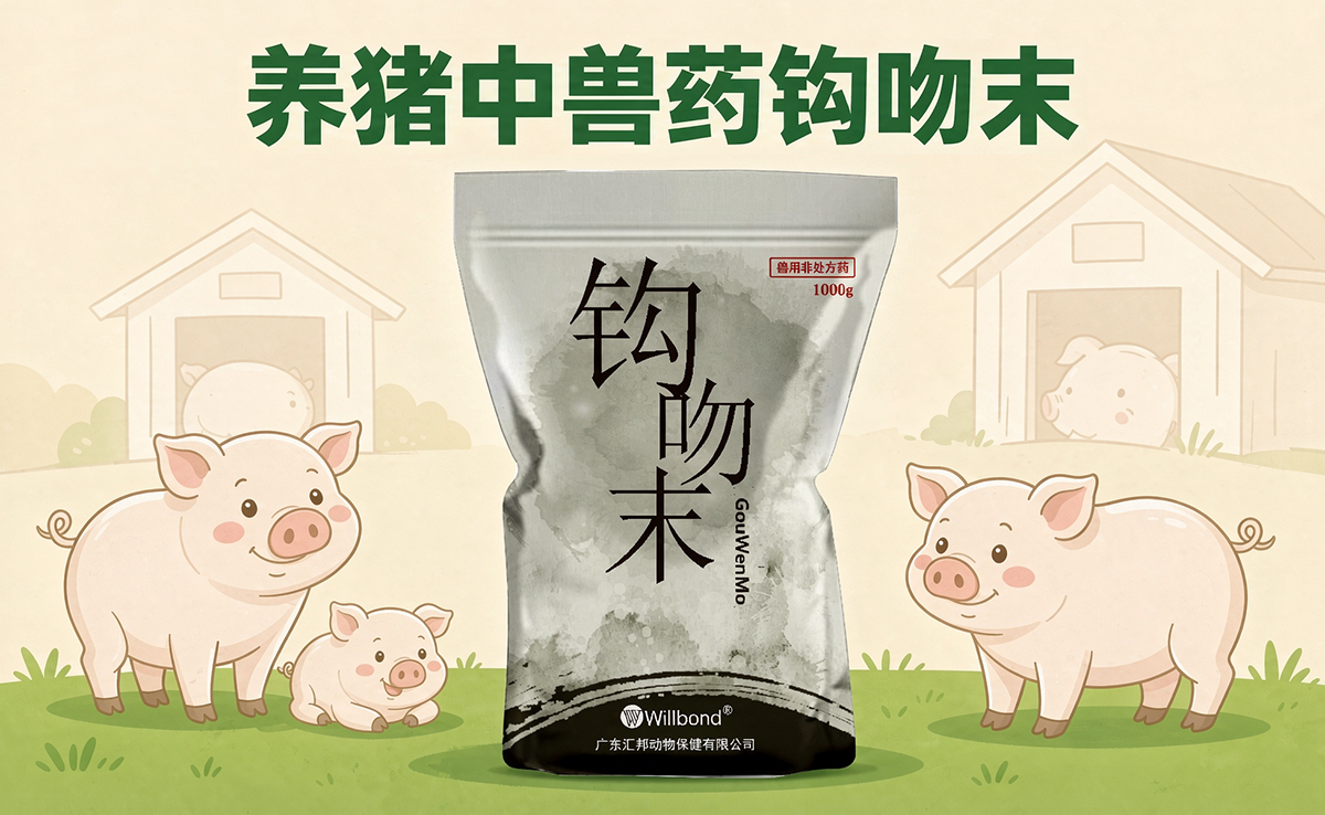 钩吻末在养猪中的应用,汇邦兽药厂家为你解答。